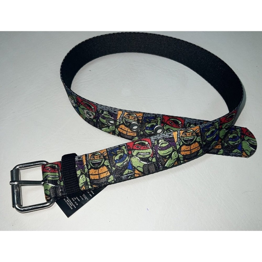 Teenage Mutant Ninja Turtles Belt Boys Size S M 22-26" Waist TMNT
